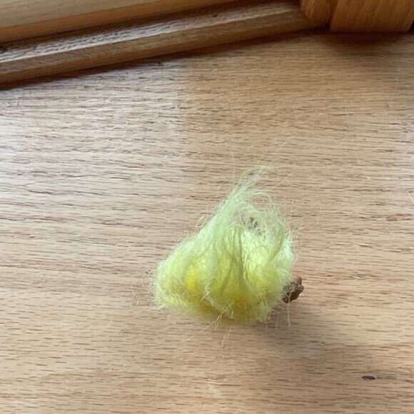 Yellow Haired Troll Doll in Pink Two Piece Bathing Swimsuit - Picture 5 of 6